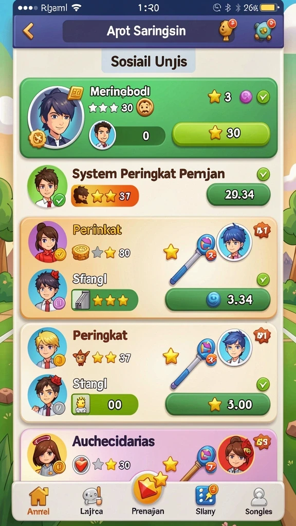 66d - Tantangan level yang semakin meningkat semakin seru.