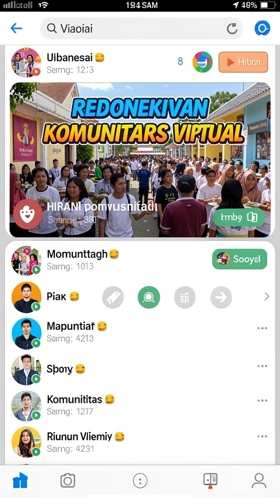 ajaib88 - Screenshot 1: Tampilan antarmuka utama yang menarik.