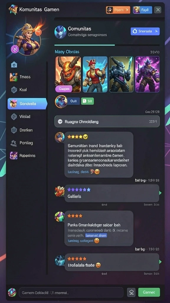bigcor78 - Karakter baru yang bervariasi untuk pilihan pemain.
