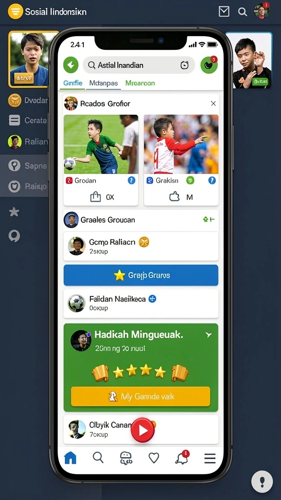 dam88 - Mode sosial yang memungkinkan interaksi dengan pemain lain.