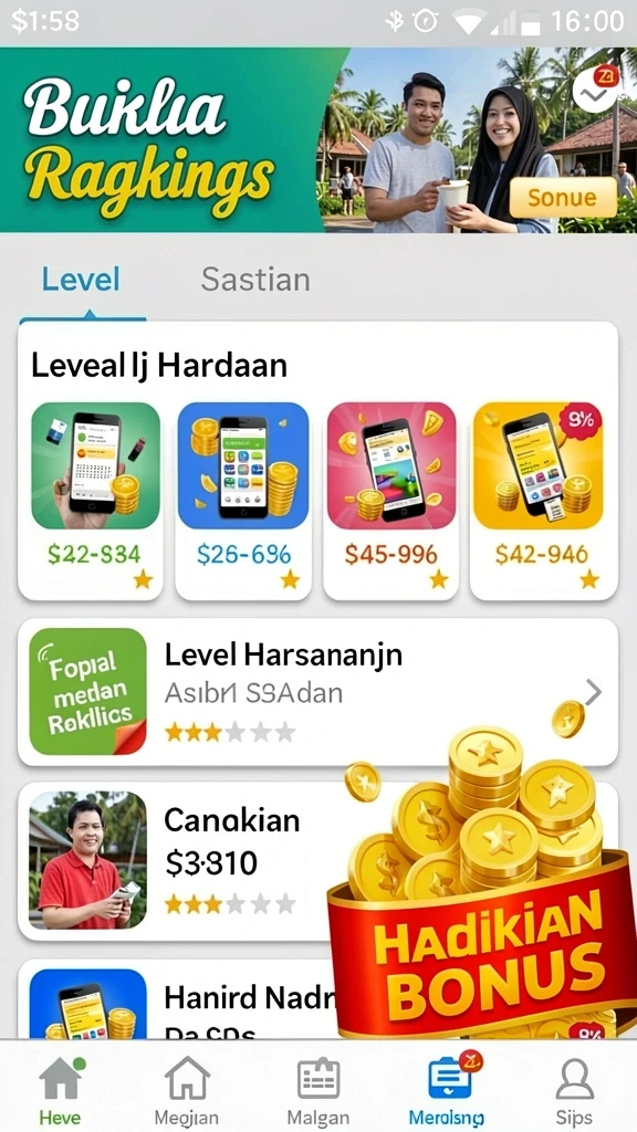 granat88 - Leaderboard menampilkan skor terbaik pemain.