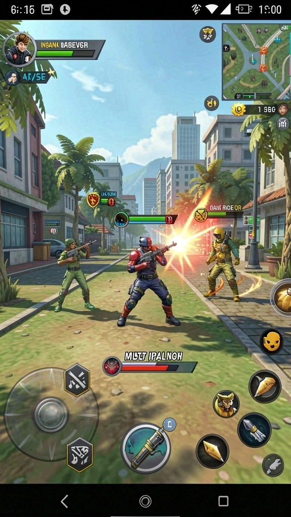 hokiraja - Pertandingan seru antara teman dalam mode multiplayer.