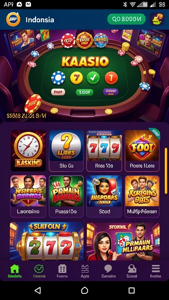hp777 - Tampilan antarmuka yang ramah pengguna.