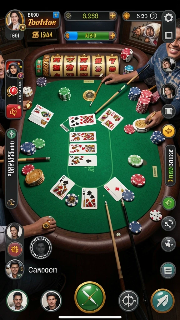 katakwin - Screenshot menampilkan level pertama yang penuh warna.