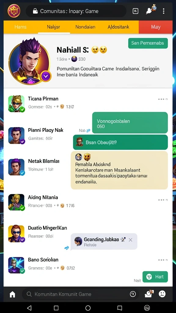 nona88 - Tampilan antarmuka pengguna yang intuitif.