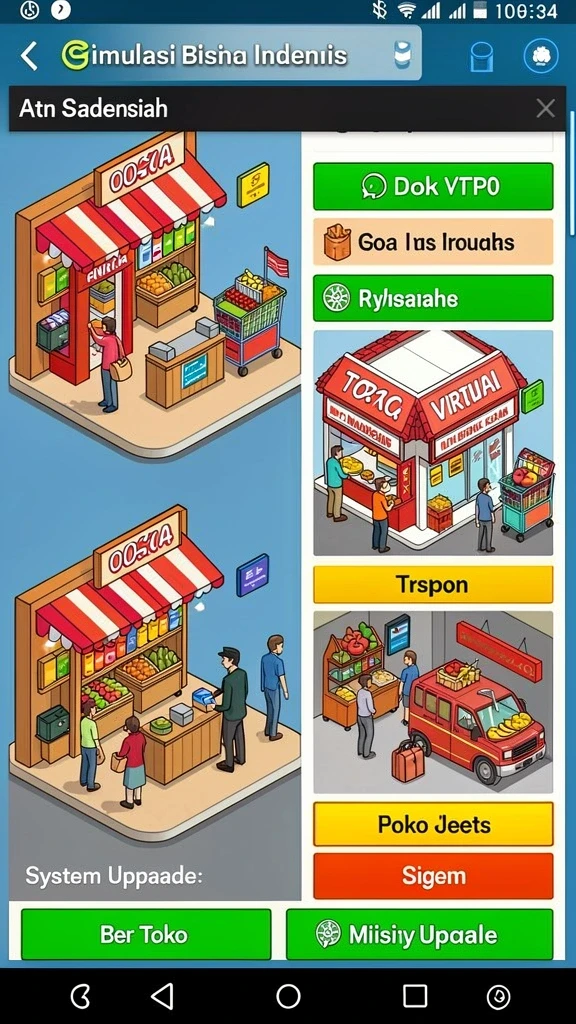 pprryy - Tampilan menu yang intuitif dan mudah dinavigasi.